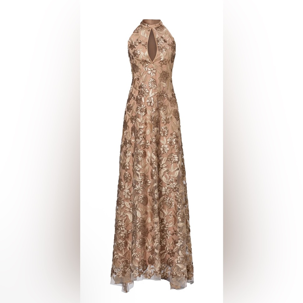 Gold Joan Gown—ERIN by Erin Fetherston - Picture 2 of 3